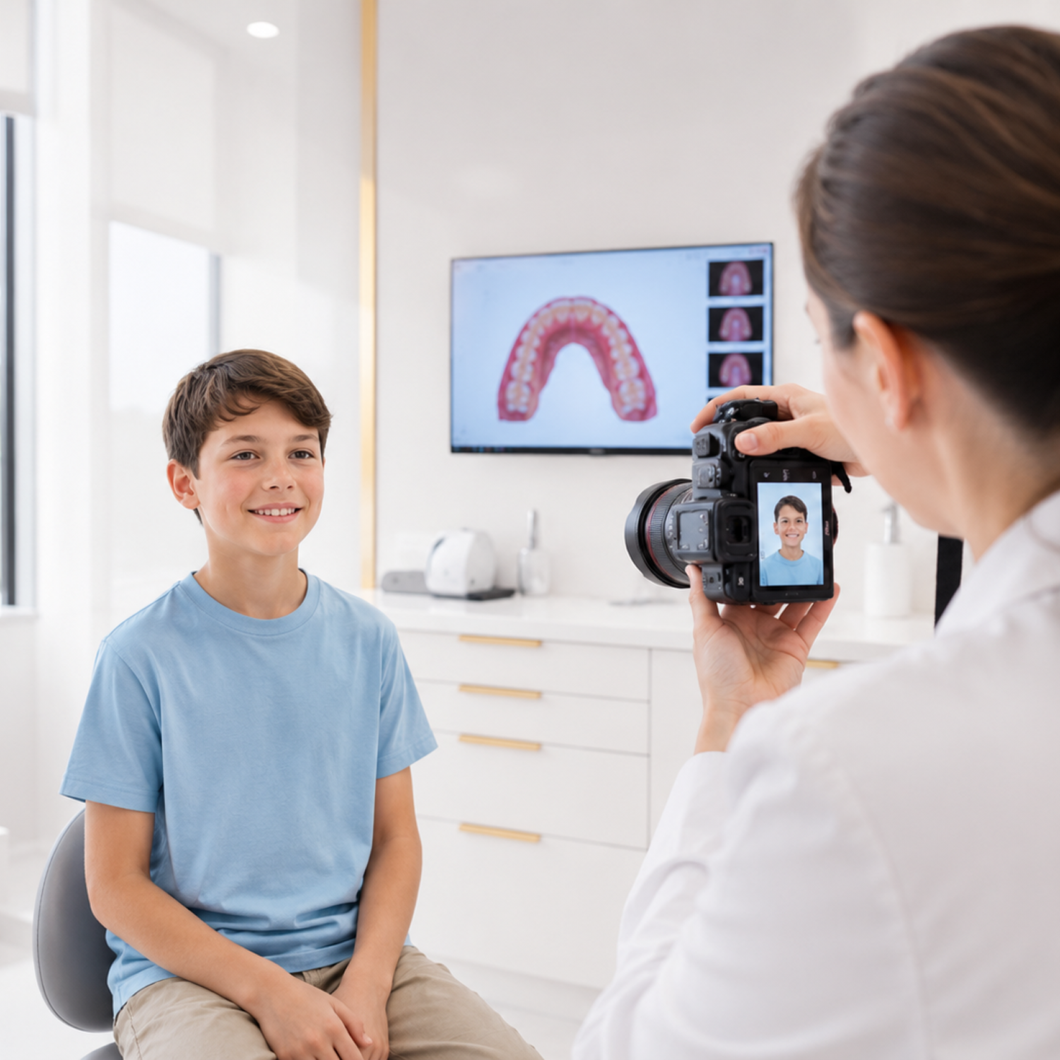 Photographies orthodontiques