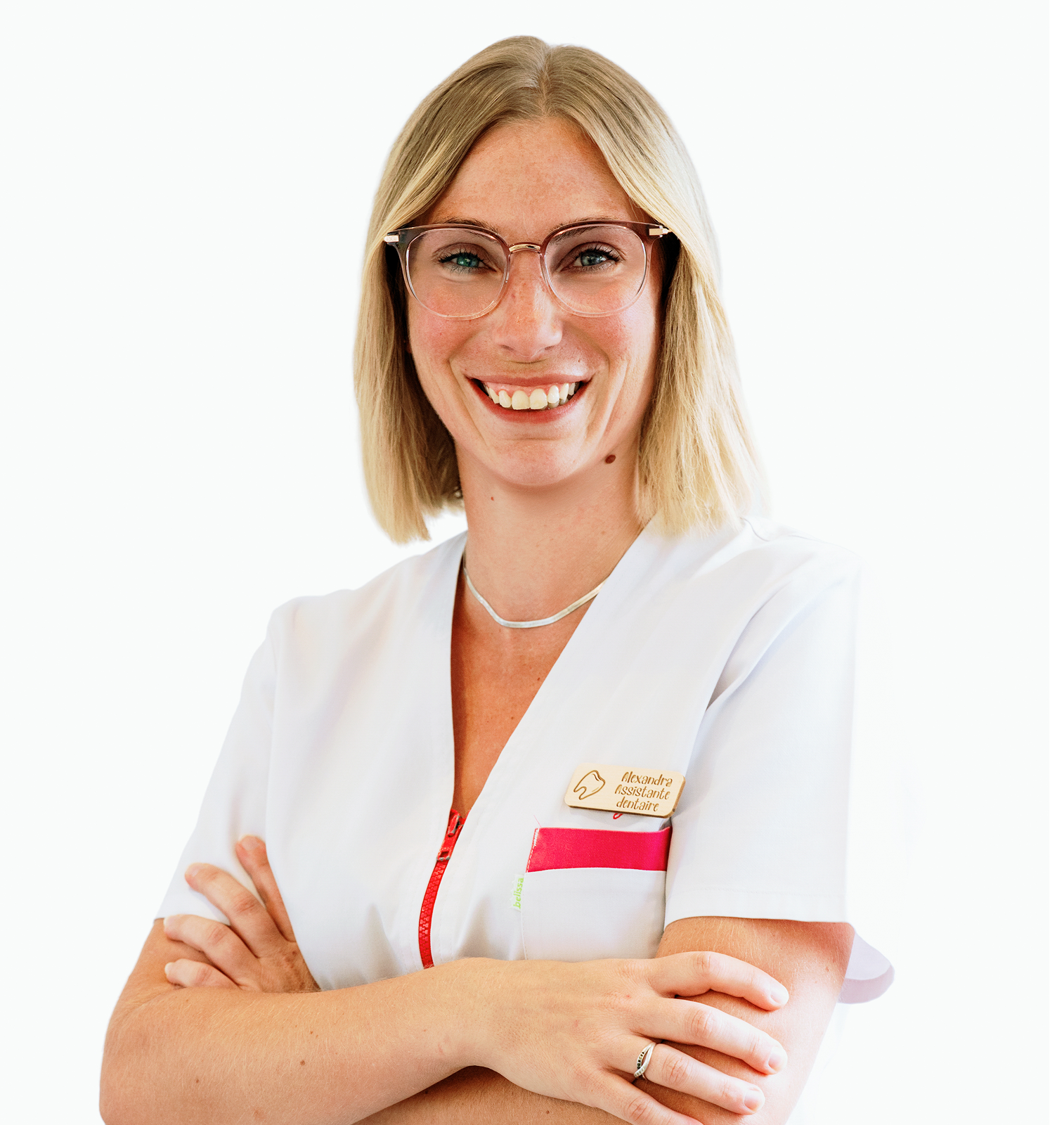 Alexandra, assistante dentaire qualifiée