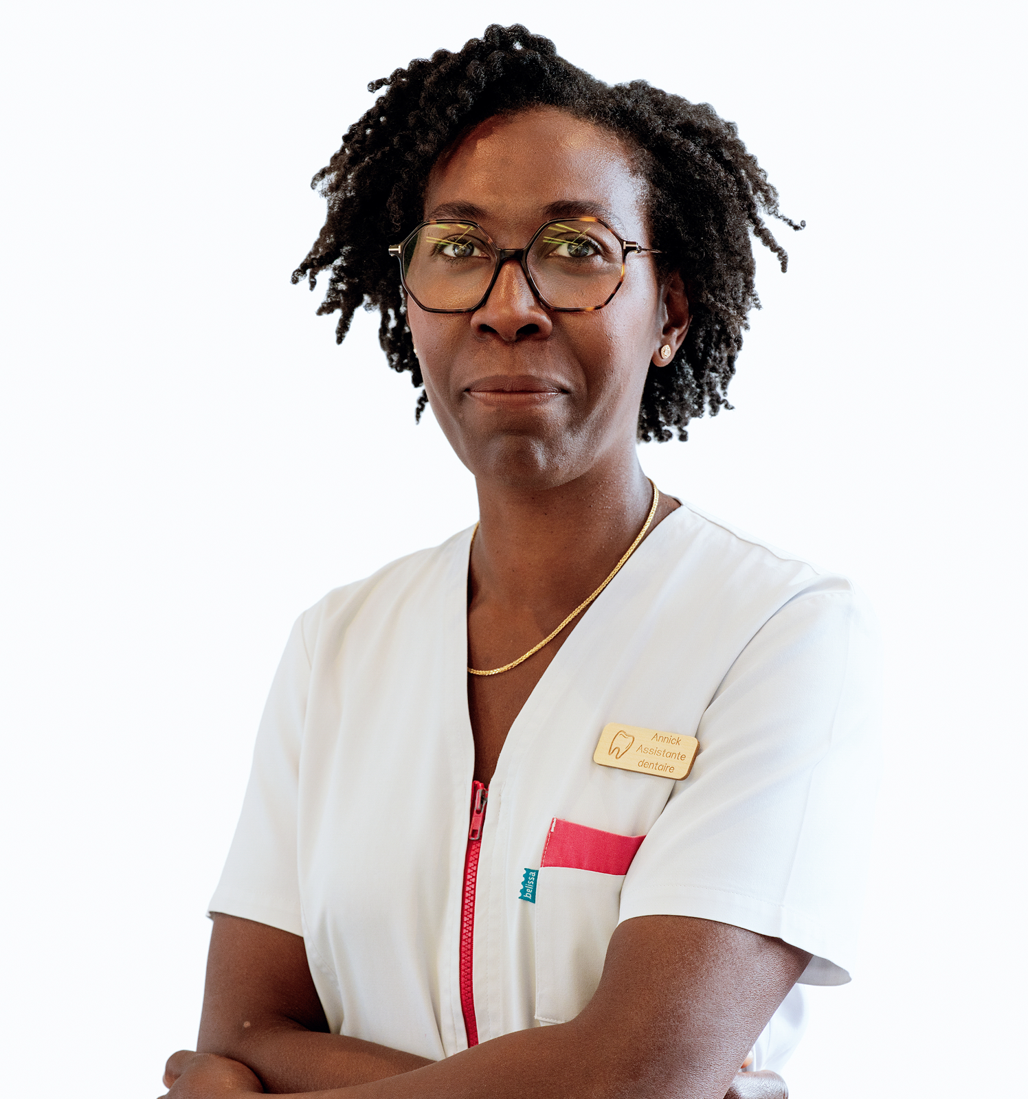 Annick, assistante dentaire qualifiée